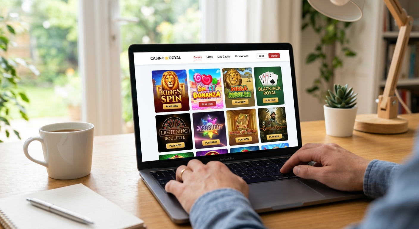 Stap 1: Kies je favoriete online casino - online casino geen registratie
